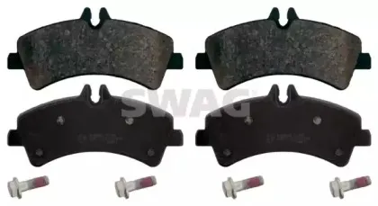 10 91 6709 SWAG Комплект тормозных колодок, дисковый тормоз